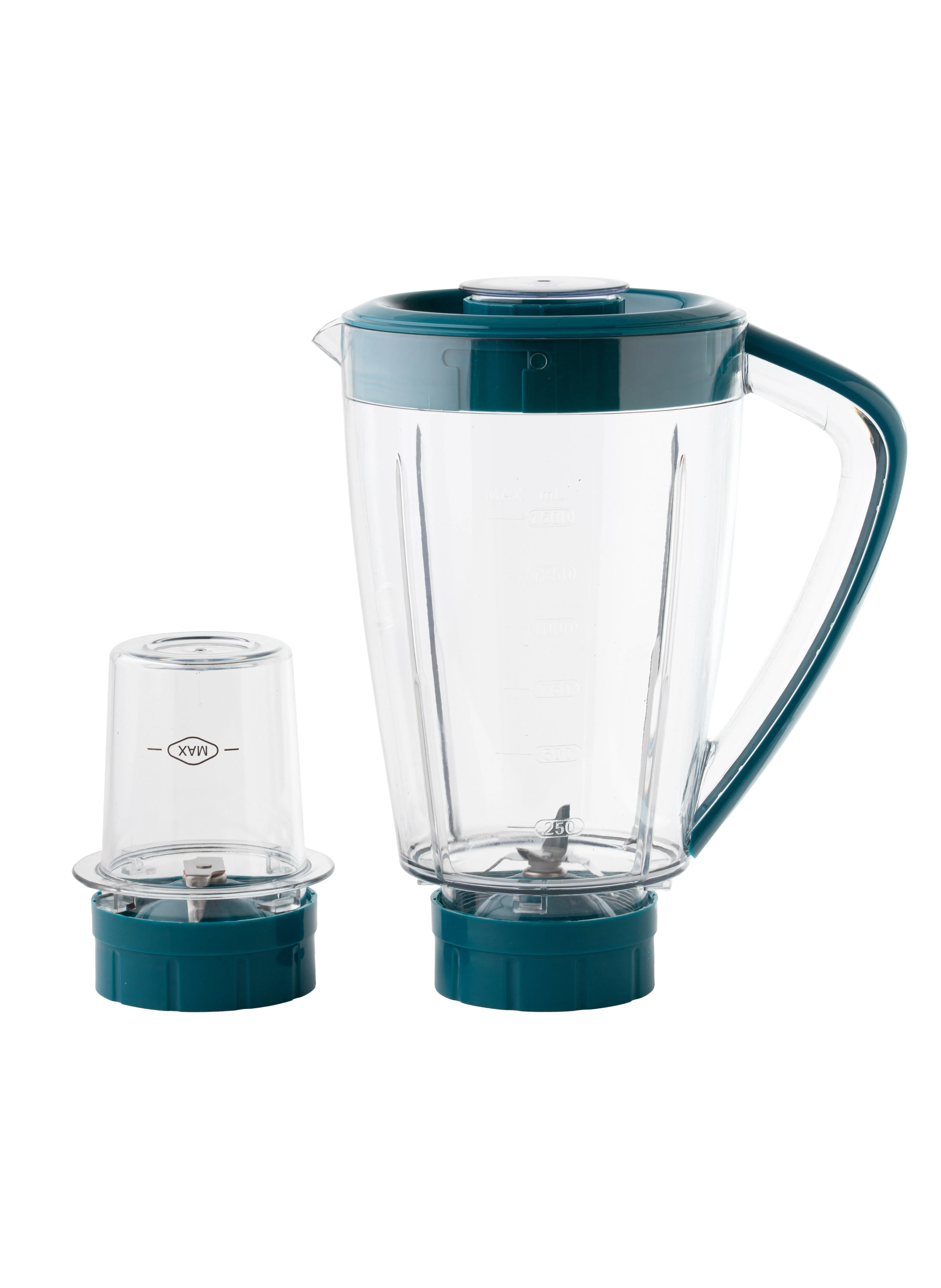 2 In 1 Blender With 3 Speed Setting And Pulse Function- Smoothie Making And Juicing 300-350 Watts | Unbreakable Blender Jars With Stainless Steel Blades | EL-BL-3219 Dark Green-2