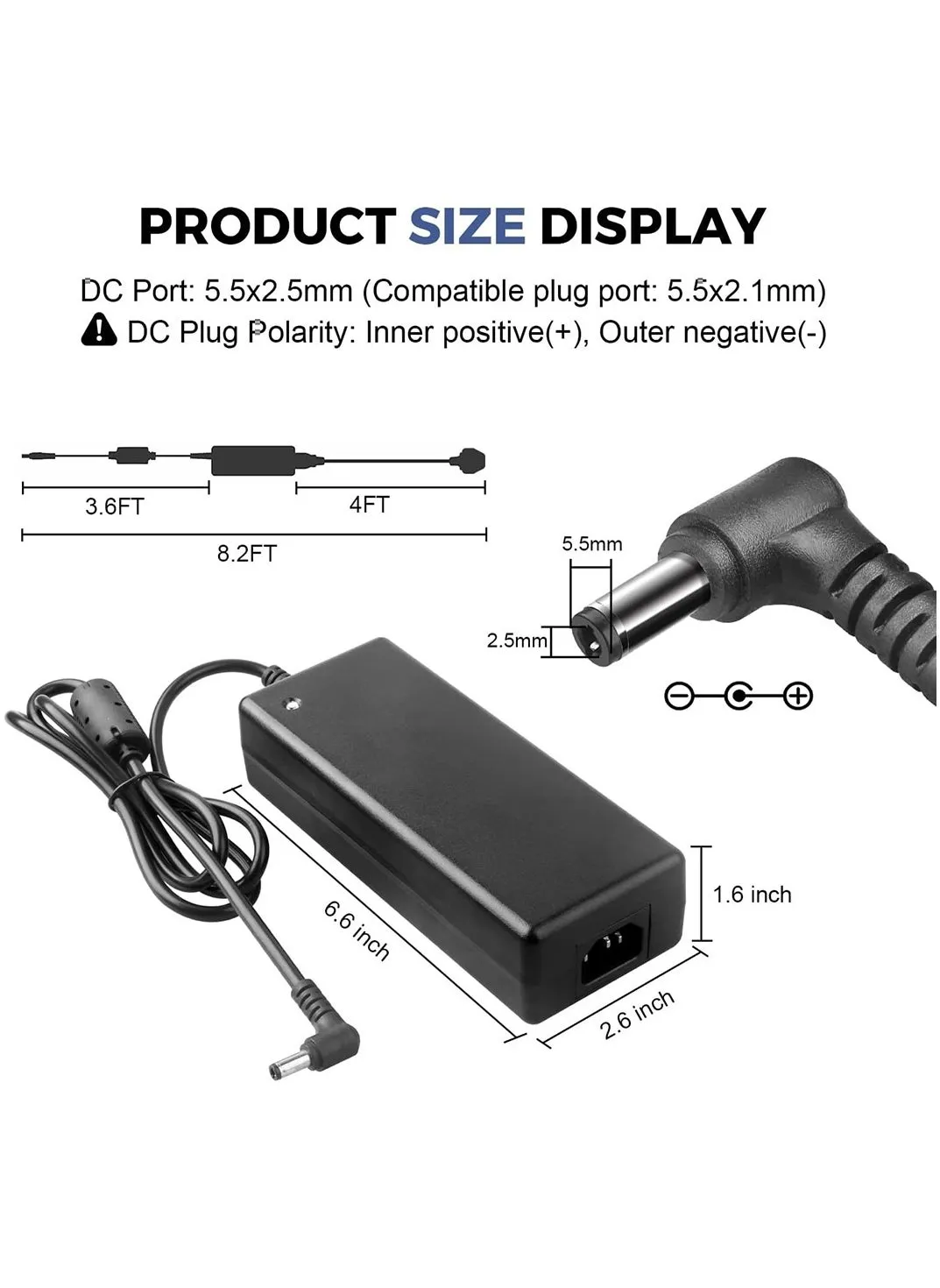 24V 5A امدادات الطاقة المملكة المتحدة, ELIKLIV AC إلى DC 24V5A شاحن محول 120W AC 100V - 240V محول 5.5 مم × 2.5 مم مقبس إخراج لشريط إضاءة LED ، جهاز تنقية المياه ، محرك المضخة ، جهاز تنقية المياه-2