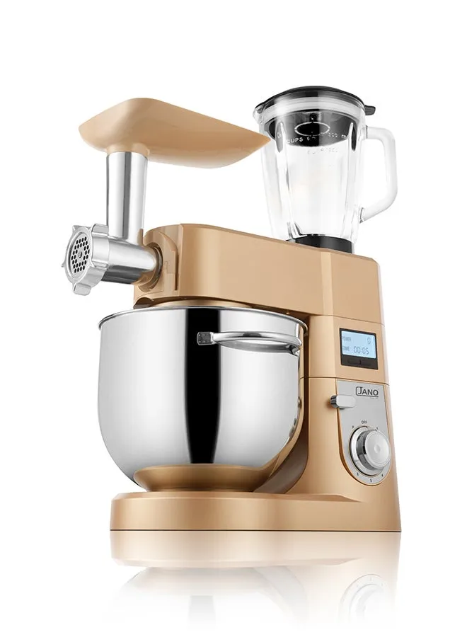 4-in-1 Stand Mixer With LCD Display 8.5 L 1500 W E02229/G Gold-2