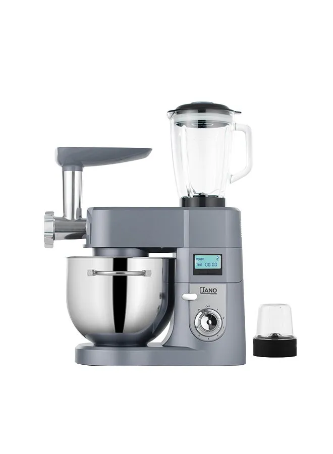 4-in-1 Stand Mixer With LCD Display 8.5 L 1500 W E02229/S Silver-1