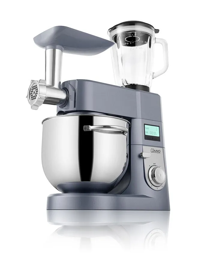 4-in-1 Stand Mixer With LCD Display 8.5 L 1500 W E02229/S Silver-2