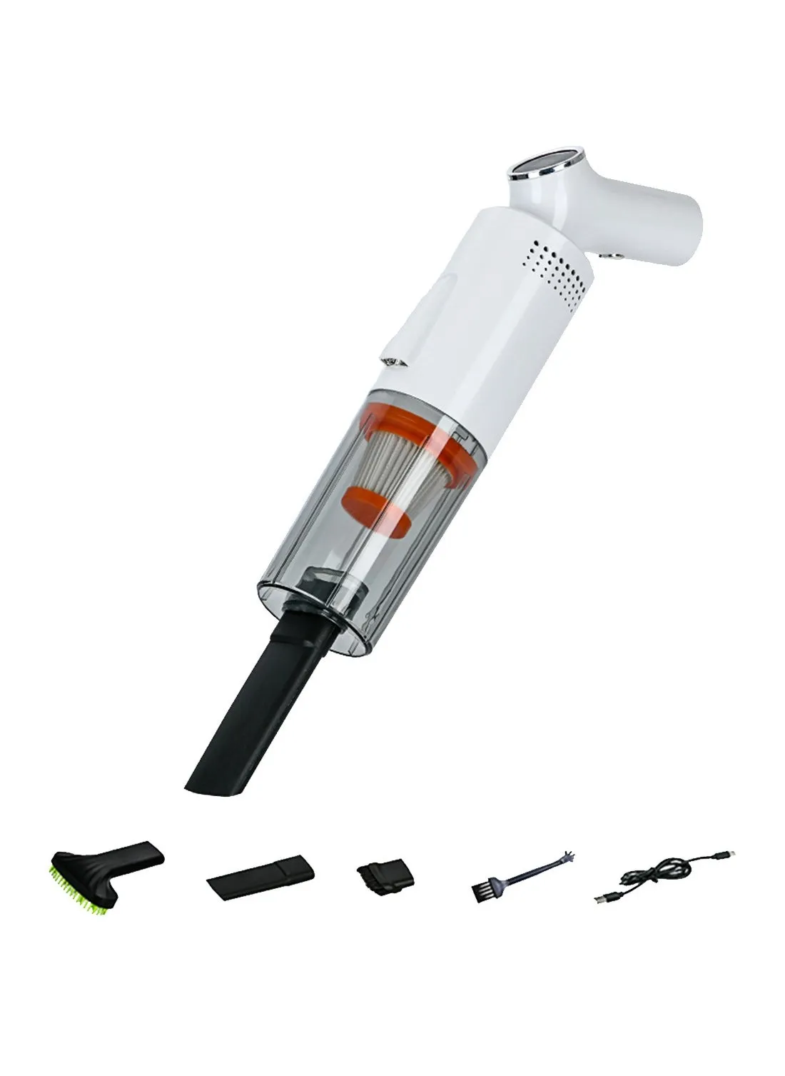 5-in-1 Multifunction Suction and Drag Integrated Wireless Handheld Vacuum Cleaner 70W A-061 White-1