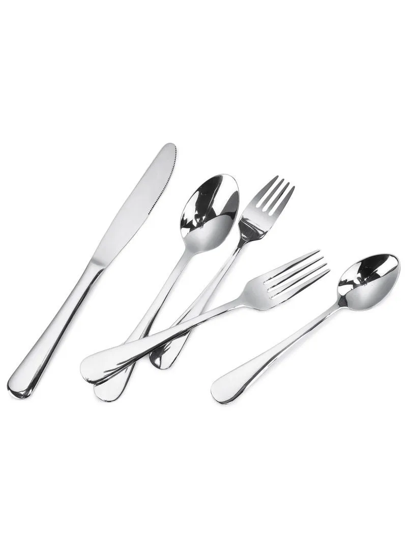 5-Piece Fulton Flatware Cutlery Set Mirror Finish-1