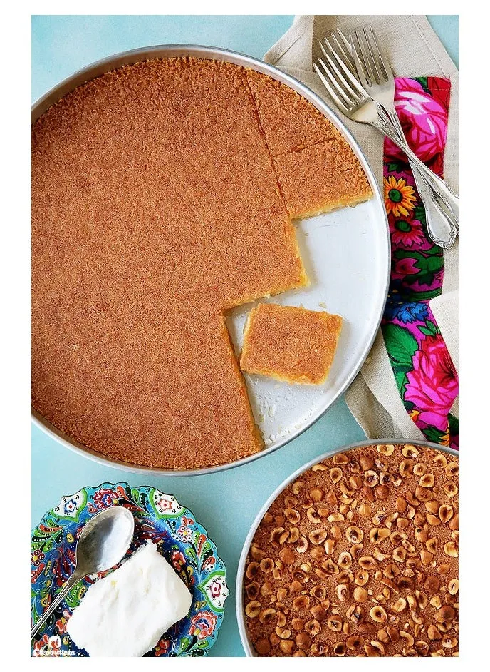 5 pieces of Kunafa and Basbousa tray, 24 cm-1