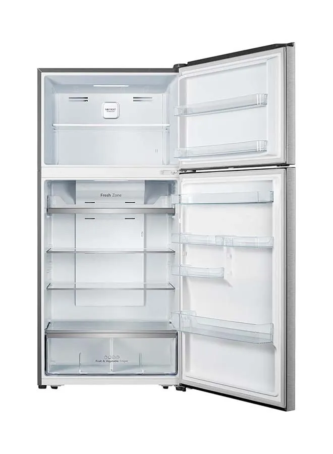 564 Ltr Refrigerator & Freezer Total No Frost Less Noise Reversible Door Inverter Compressor, Touch Control,  Premium Silver, Adjustable Shelves, Led Light RT73W2NLI Grey-2