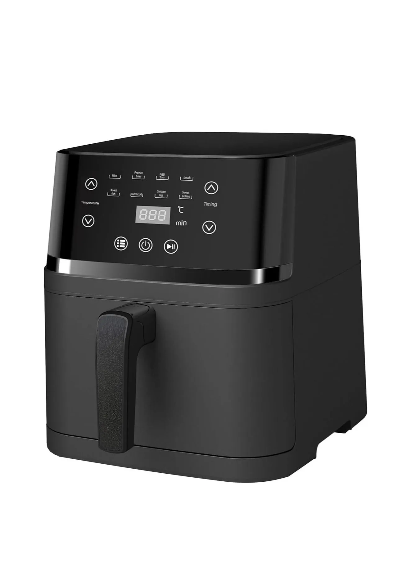 6.5L 1200W Air Fryer With Multi-Function Cooking Black-1