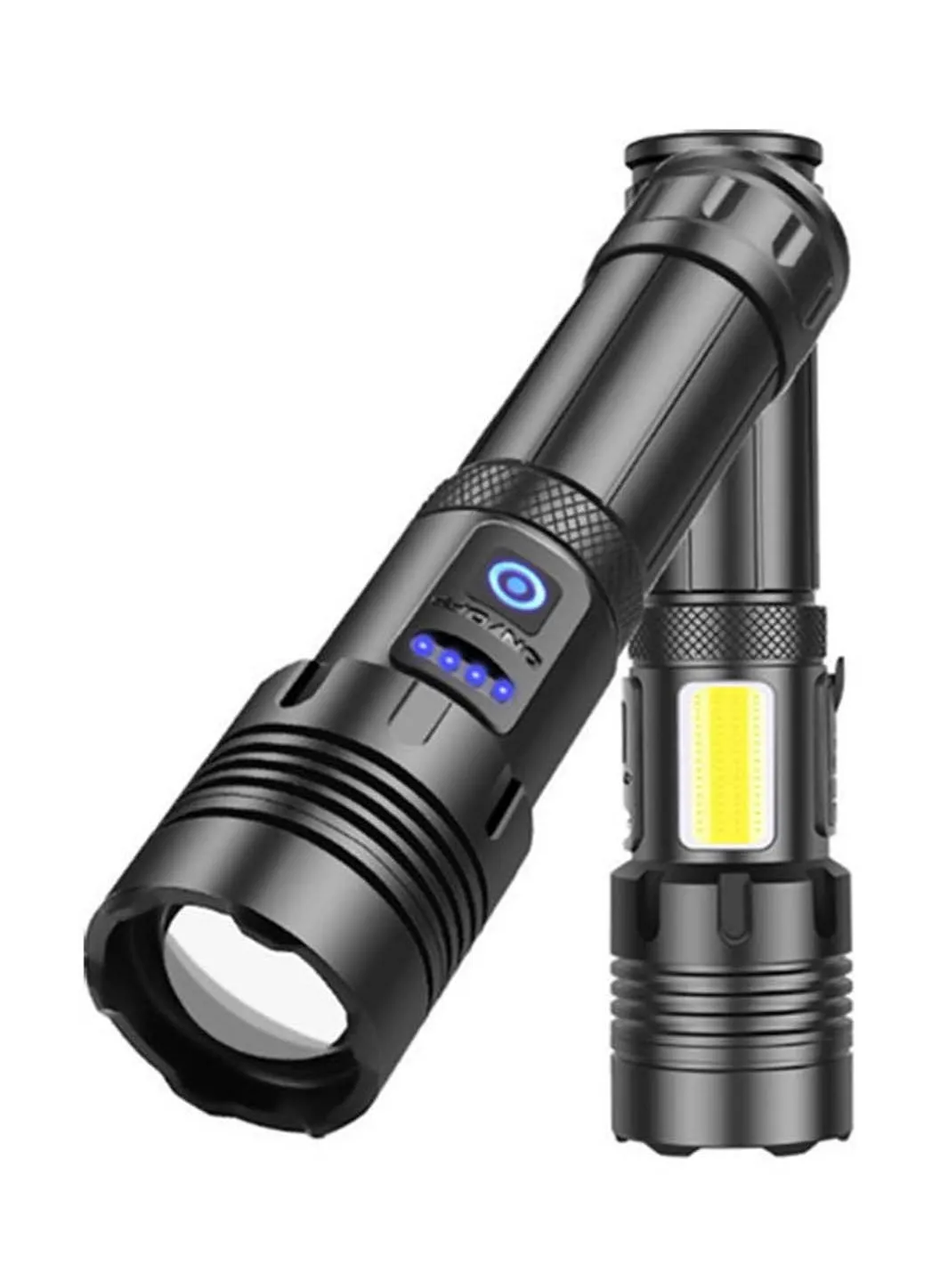 7 lighting modes LED Flashlights High Lumens, USB Rechargeable Flashlights Support Computers, Cars, Plugs  charging, Suitable for All Occasions-1