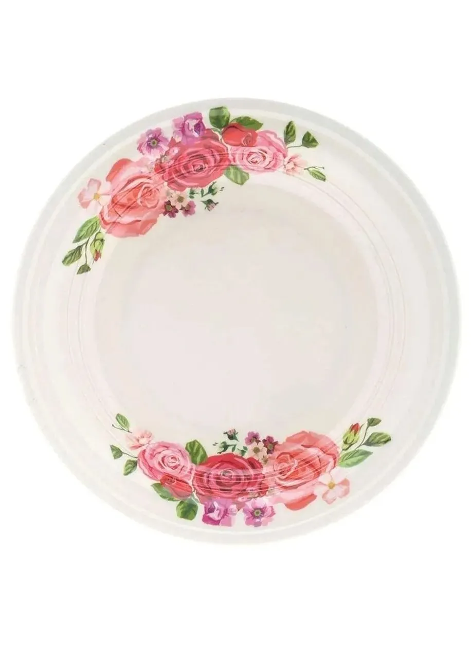 Abraj Melamine Dinner Plate TM19-391SQ (White)-1