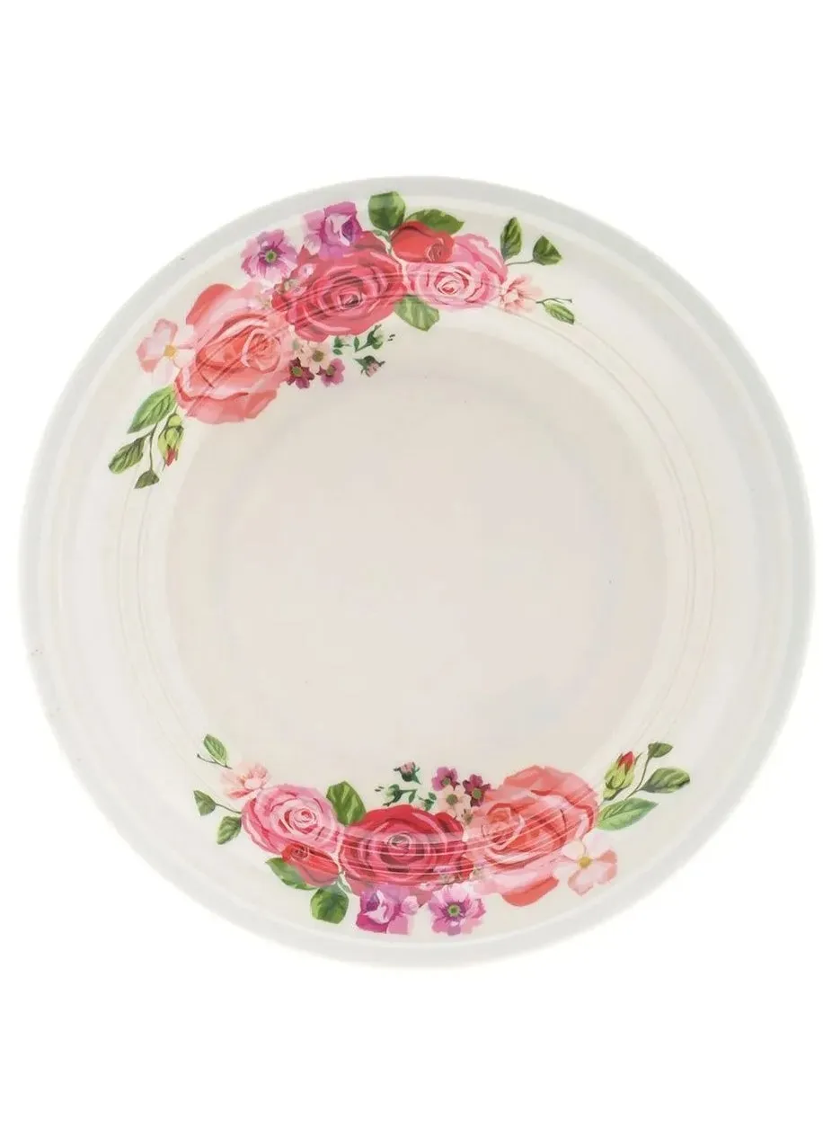 Abraj Melamine Dinner Plate TM19-391SQ (White)-2