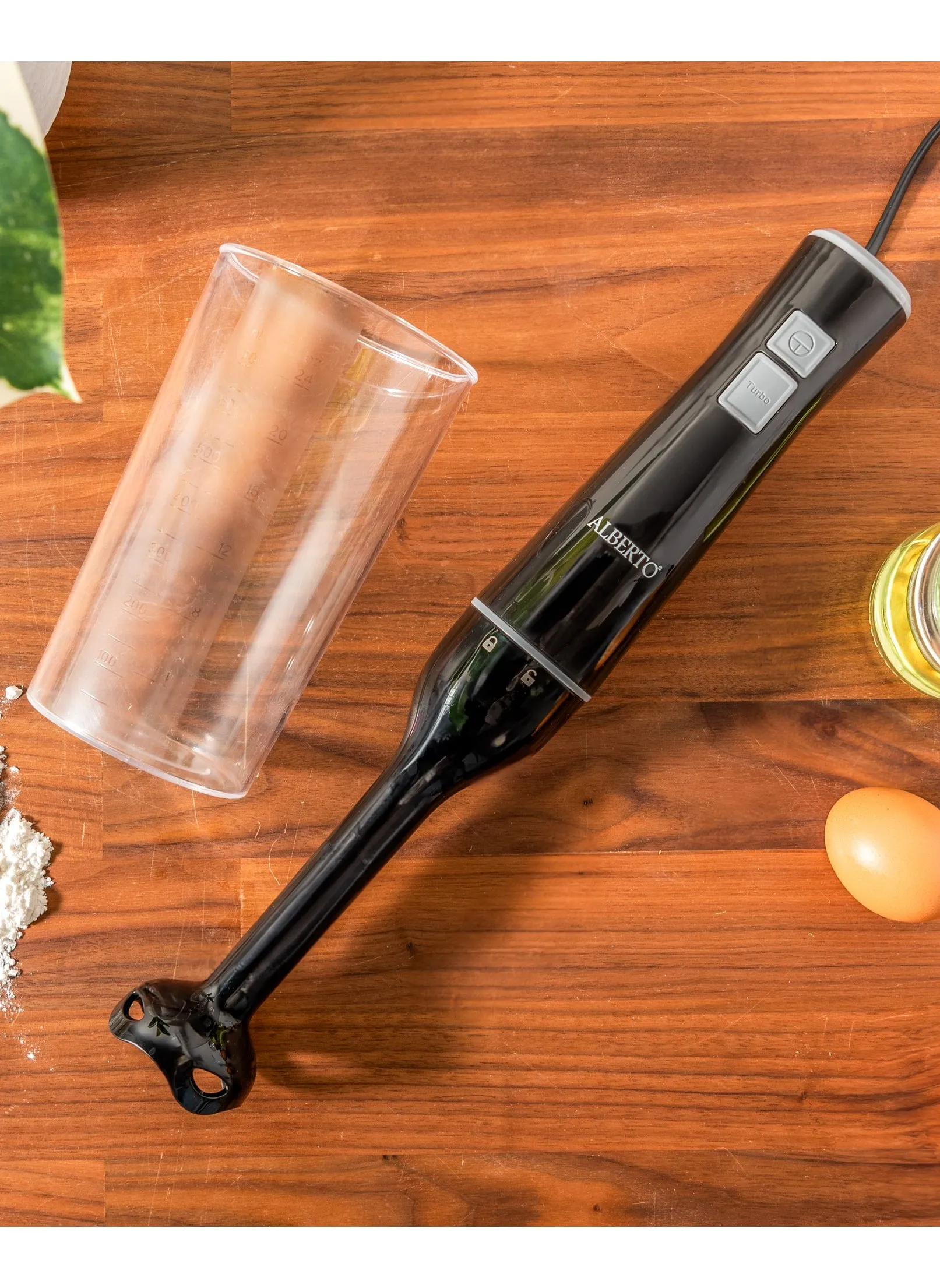 Alberto Hand Blender Plastic Body 170W 2 Speeds With Pulse-2