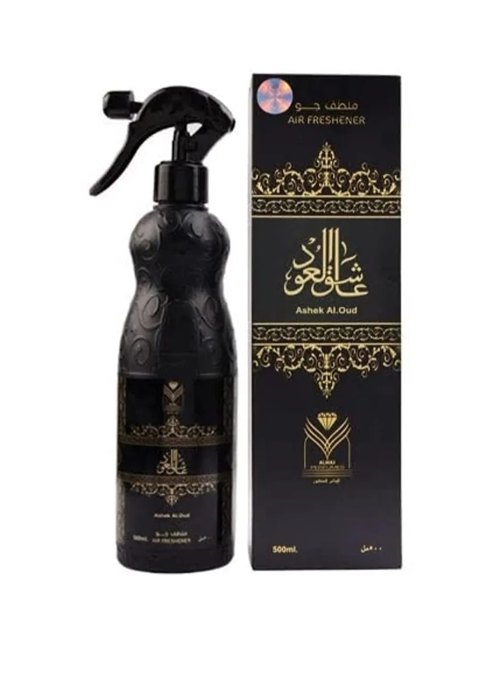 معطر منزل عاشق العود شفاف 480ملليلتر-1