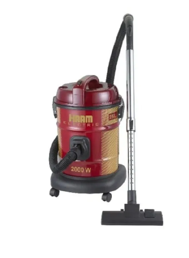 Barrel Vacuum Cleaner 25 L 2000 W HM-VC18-25 Red-1