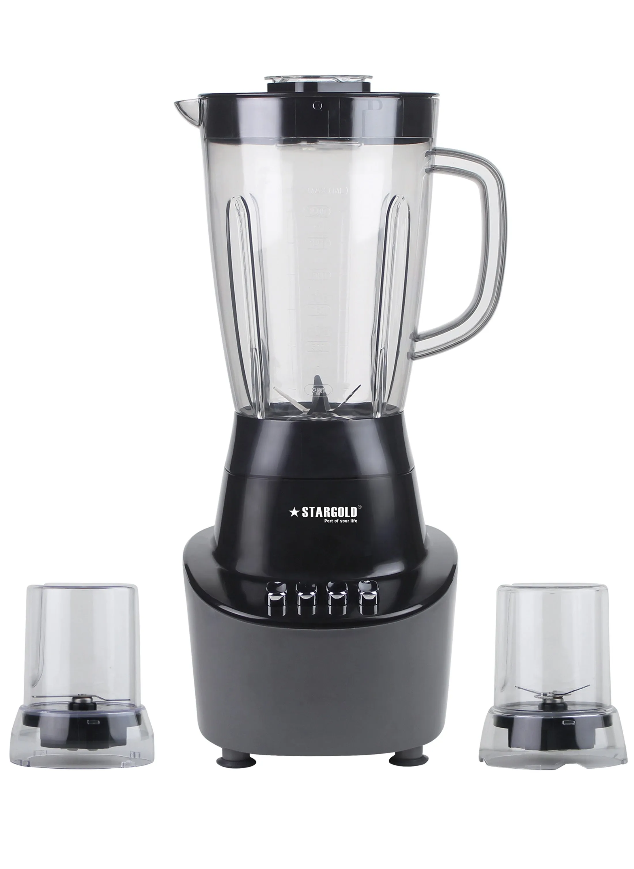 Blender And Grinder 3 in 1 Strong Unbreakable Jar 1.5L And 600W Powerful Motor-1