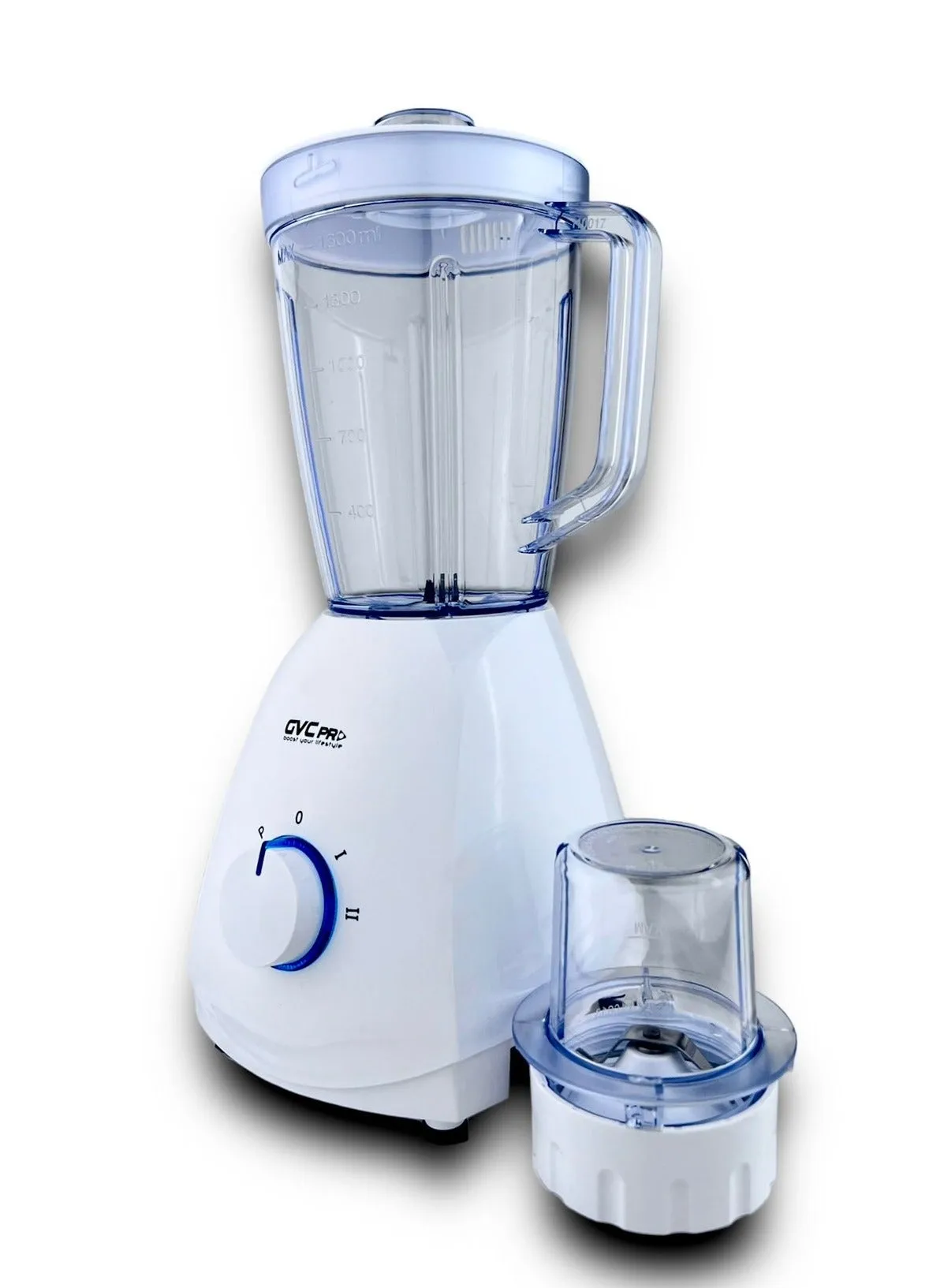 Blender With Grinder 2*1 600 W GVCBL-470 White-1