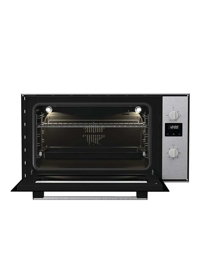 BuiltIn Oven 89.3cm Big Space Electronic Programming Stainless SteelBlack 89 L 3.4 kW BO9835E01X Steel/Black-2