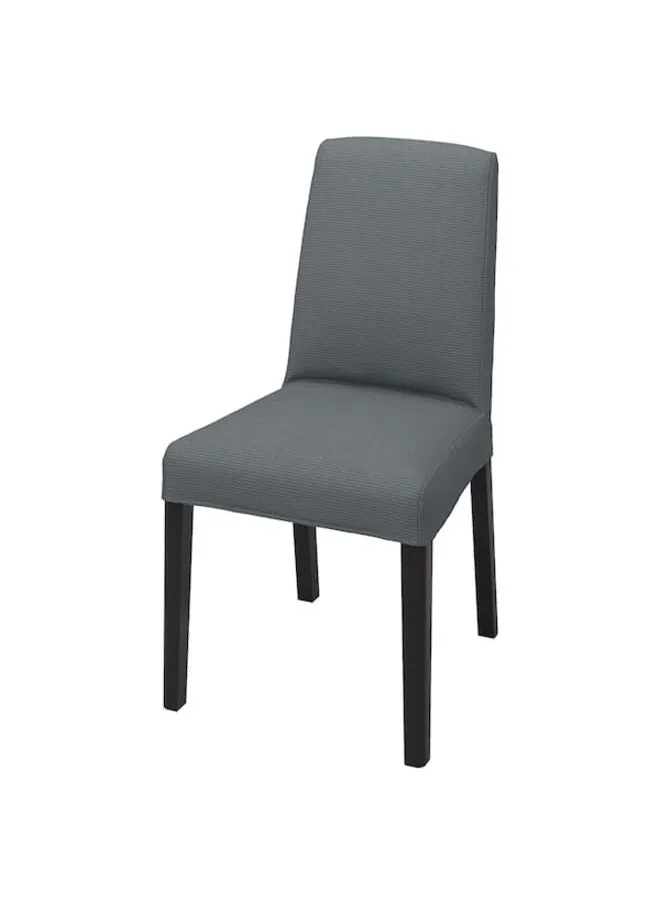 Chair black Nykvarn grey-1