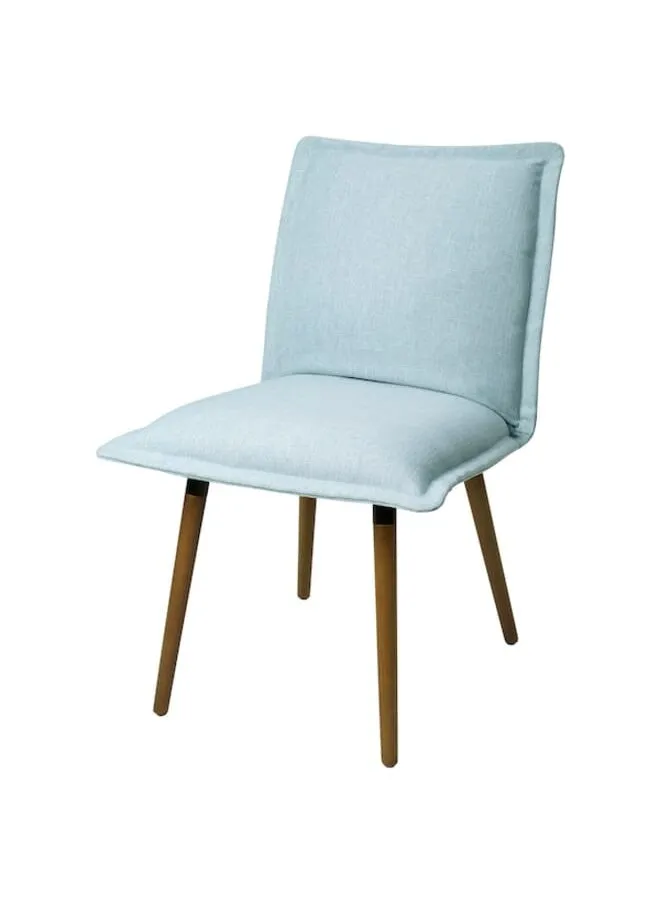 Chair brown Kilanda pale blue-1