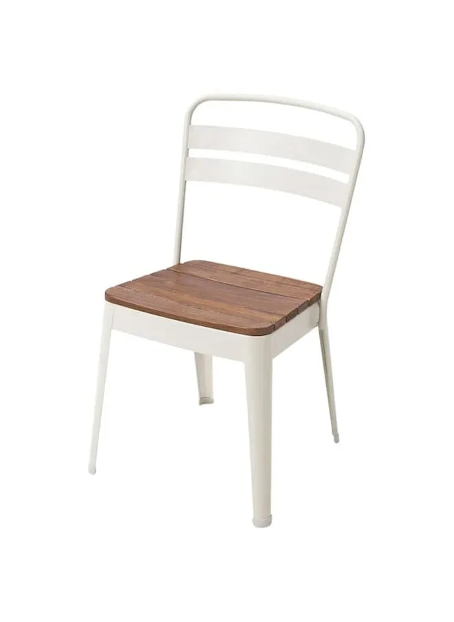 Chair outdoor in outdoor beige acacia-1