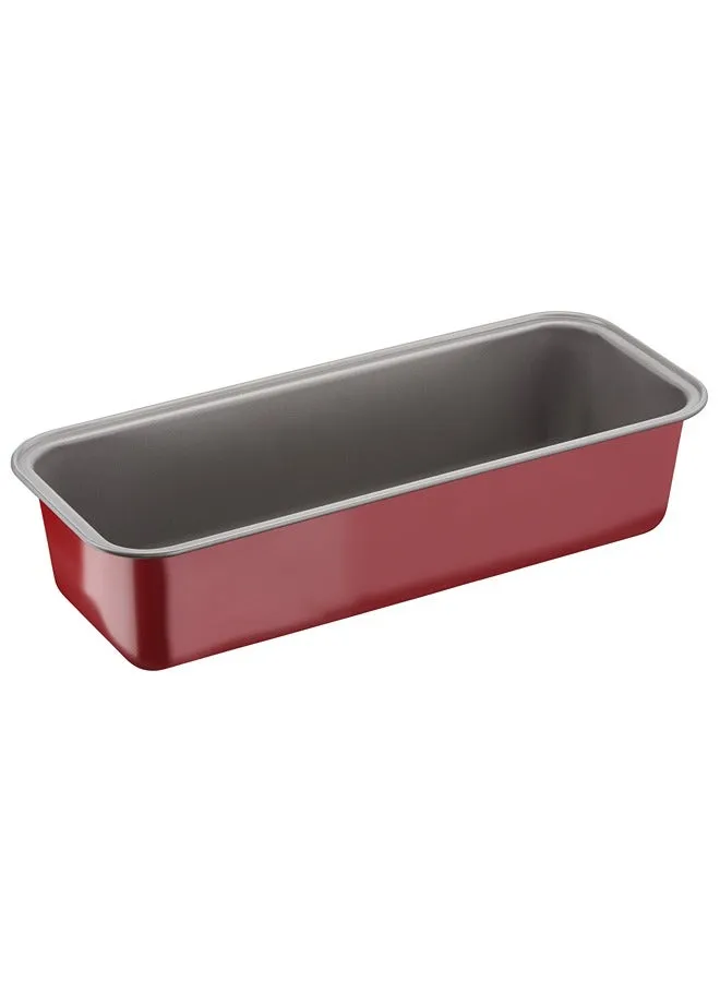 Deli Bake 30 Cm Loaf Pan Baking Mold Red Carbon Steel J1640114 Red 30cm-1