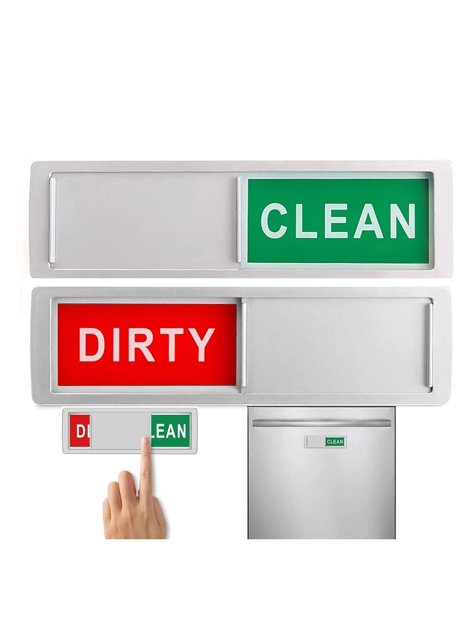 Dishwasher Clean Dirty Magnet Sign, for Upgrade Super Strong-1