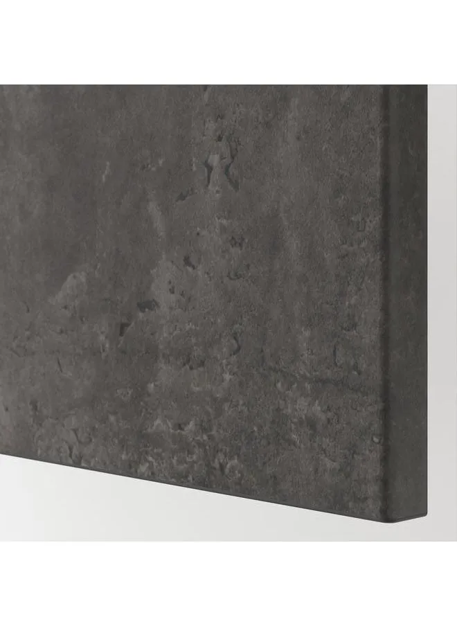 Door Drawer Front Dark Grey Concrete Effect 60X38 Cm-2