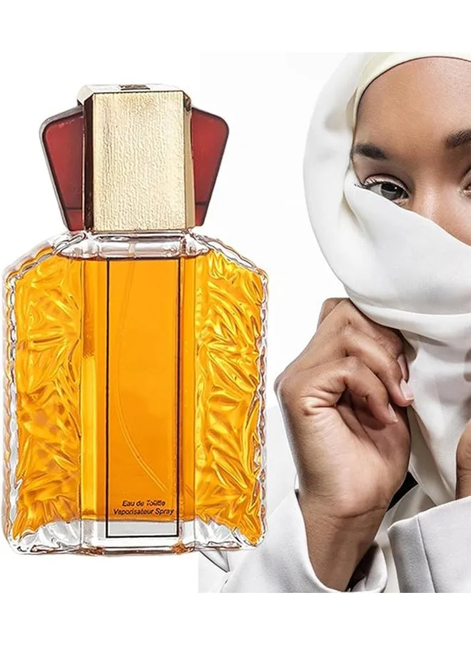 بخاخ ماء العطر الأنيق ذو الرائحة العطرية التي تدوم طويلاً 3.4 أونصة بخاخ ماء العطر العربي ذو الشعور الحار والدافئ الفريد للجنسين-1