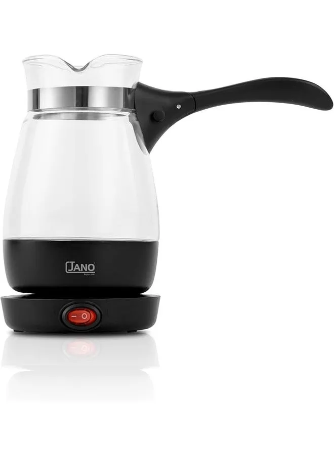 Electric Coffee Machine with a glass carafe and an easy-to-control plastic handle 400 ml 600 W JN03401 Black-1