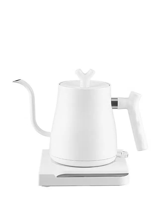 Electric Gooseneck Kettle 1L 1000W Water Kettle for Pour-over Coffee & Tea, 304 Stainless Steel Coffee and Tea Pot, Constant Temperature Coffee Kettle-1