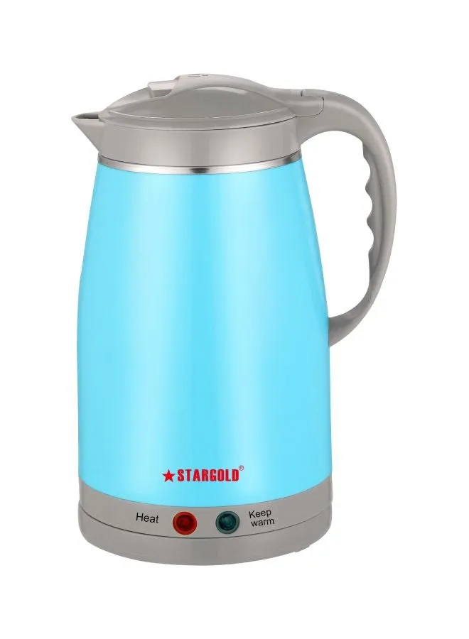 غلاية كهربائية 1.5 L 1600.0 W SG-K1456 أزرق/رمادي-1