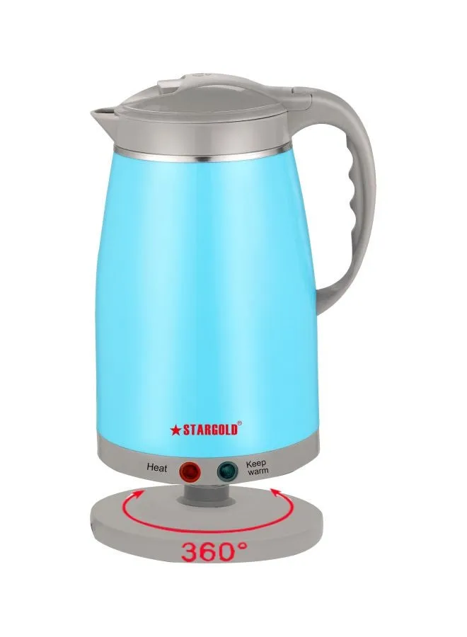 غلاية كهربائية 1.5 L 1600.0 W SG-K1456 أزرق/رمادي-2