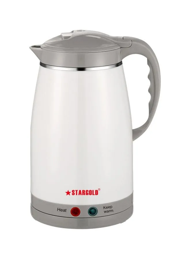 غلاية كهربائية 1.5 L 1600.0 W SG-K1456 أبيض/ رمادي-1