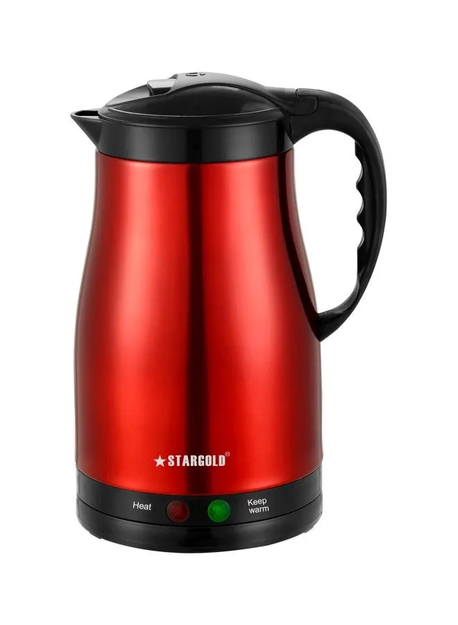 غلاية كهربائية 1.5 L 1600.0 W SG-K1457 أحمر وأسود-1