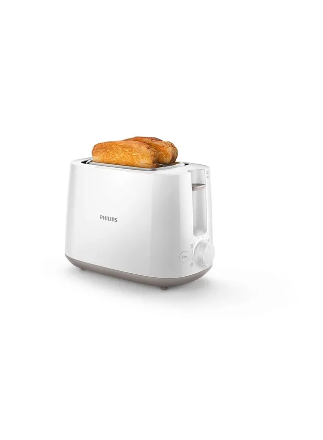 Electric Toaster , 2 slices , White 900 W HD2581/01-2