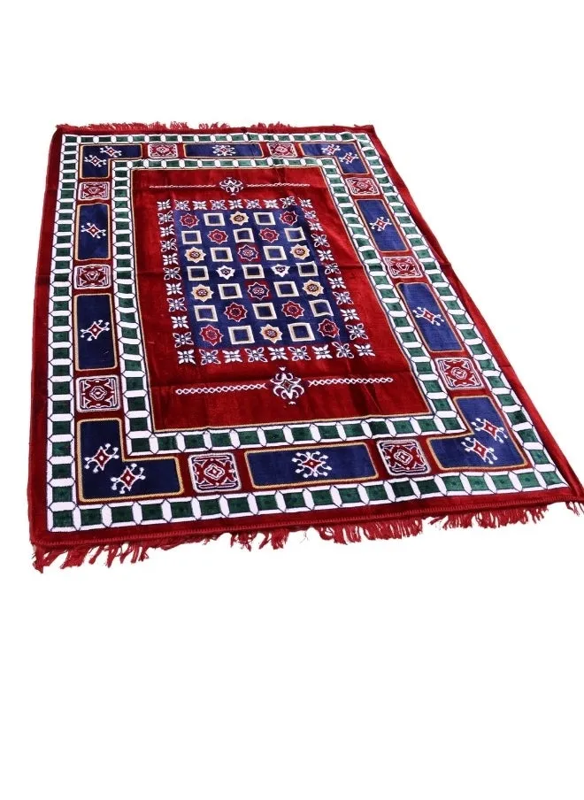 Excellent Turkish Velvet Carpets And Rugs Padded And Soft To The Touch With Beautiful Patterns Made Of High-Quality Materials A Luxurious Rug Size  200x140 Cm-1