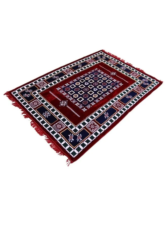 Excellent Turkish Velvet Carpets And Rugs Padded And Soft To The Touch With Beautiful Patterns Made Of High-Quality Materials A Luxurious Rug Size  200x140 Cm-2