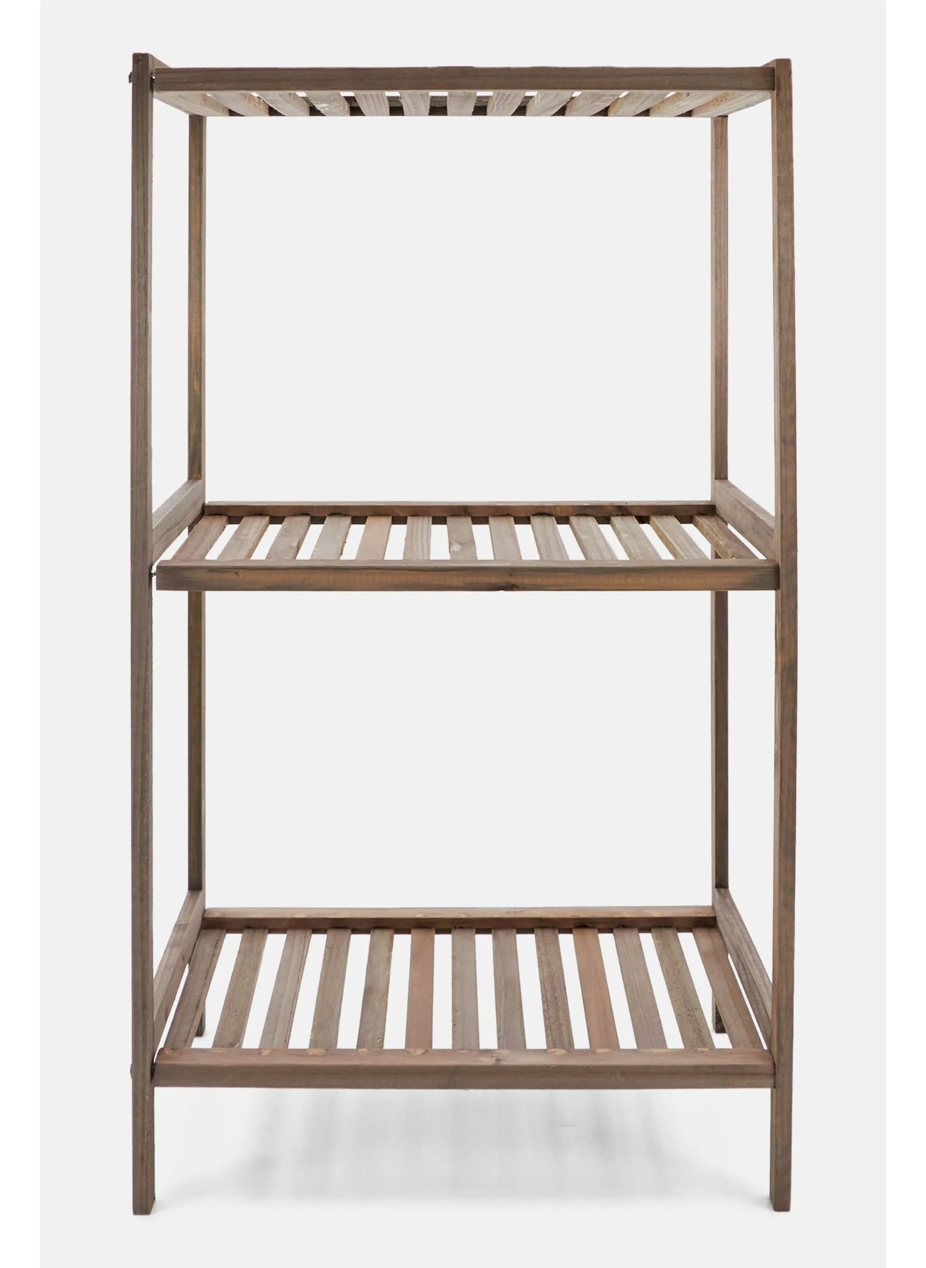 Farberware 3 Tier Wood Rack, Brown-1