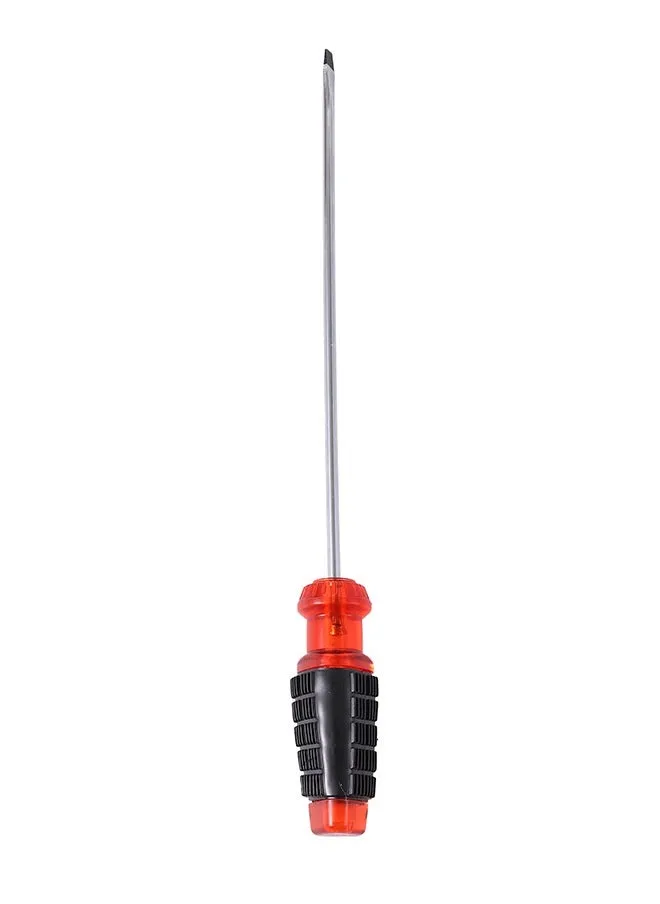 Flat Head Screwdriver - 10Inch | Cabinet Tip Screwdriver, Heavy Duty | Keystone Tip Screwdriver, Heavy Duty Round Shank with Cushion Grip Handle-1