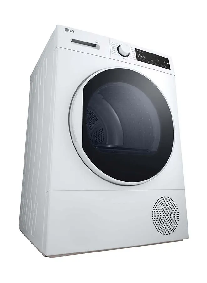 Front Load Heat Pump Dryer 8kg Condenser Digital Display White RH81T2AP6RM White-2