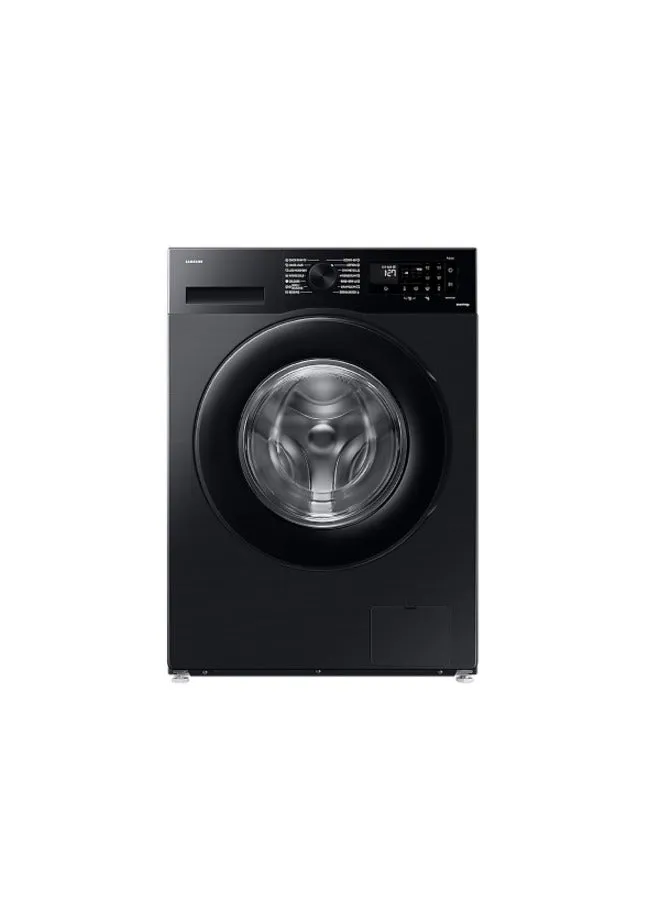 Front Load Washer 9KG Hygiene Steam WIFI Black Caviar 130 kW WW90CGC04DABYL Black-1