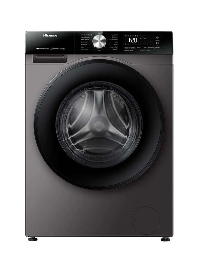 Front load Washing Machine 10.5 kg Inverter A Class WIFI Color Titanium Grey 185 kW WF3S1143BT6 Grey-1