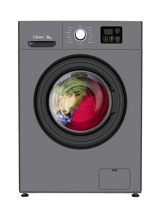 Front Loading Fully Automatic Washing Machine CK652 Grey-1