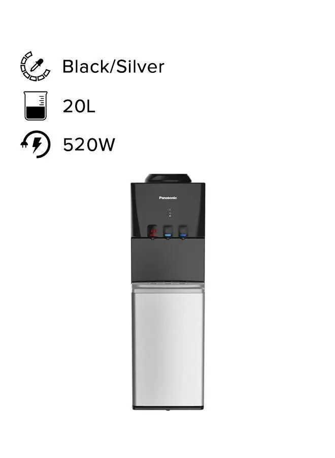 موزع ماء ساخن وبارد SDM-WD3128TG/SDM-WD3128TF أسود/فضي-1