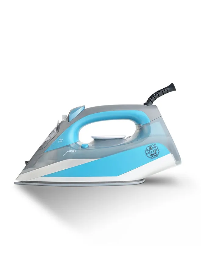 Jano Steam Iron With Ceramic Coating Plate 320 ml 2200 W E05212 Blue-2