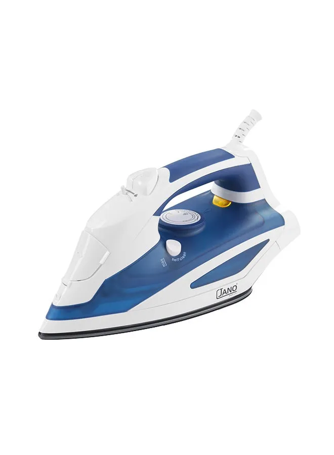 Jano Steam Iron With Ceramic Coating Plate 320 ml 2200 W E05219 Blue-1