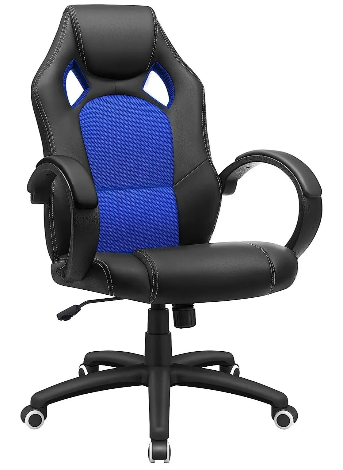 Luxury Gaming Throne: Height Adaptable Racing Chair with 360 Degree Swivel and Premium Tilt Mechanism for Home Office-2