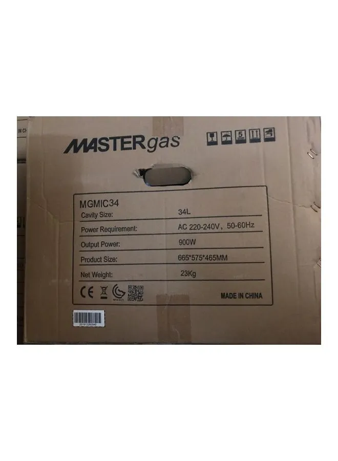 فرن ميكروويف 34 L 900 W MGMIC34 فضي-2