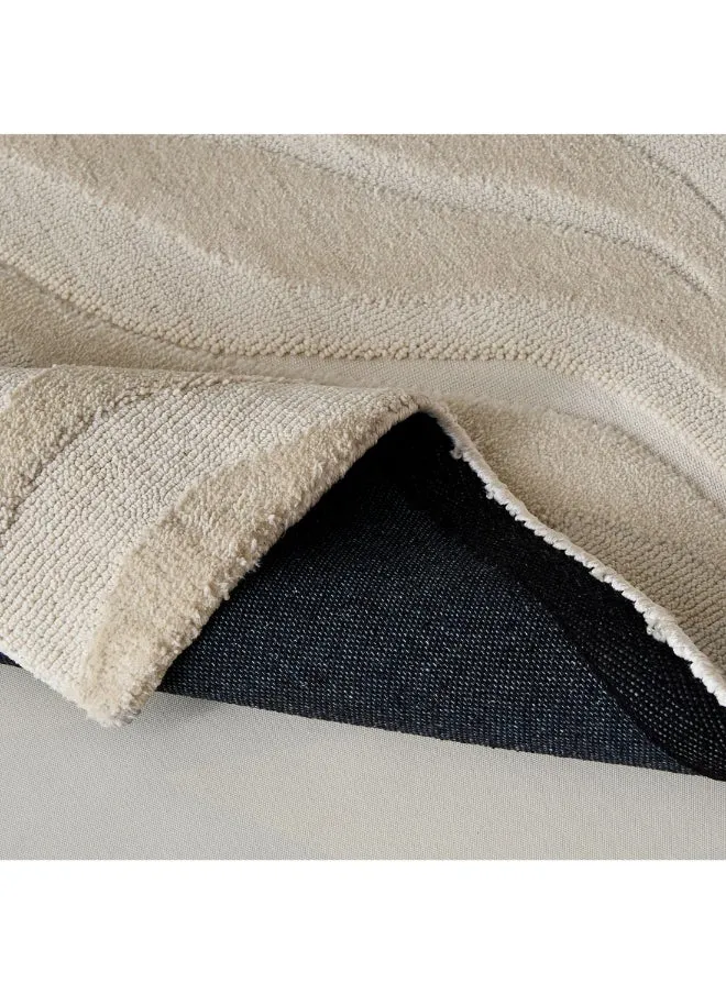 Milton Waves Knitted Microfiber Rug 120 X 170 Cm-1