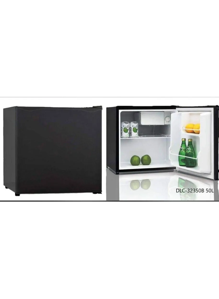 Mini Fridge Single Door Refrigerator  50 Liters, 60W, 50/60Hz, 220-240V 60 W DLC-32350B Black-2