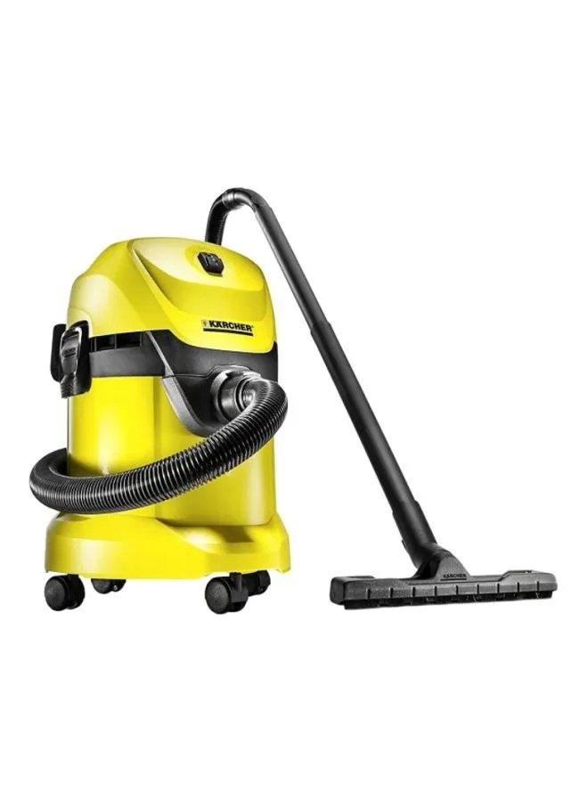 مكنسة كهربائية متعددة الأغراض 1000 W Karcher WD3 1000w أصفر/ أسود-1