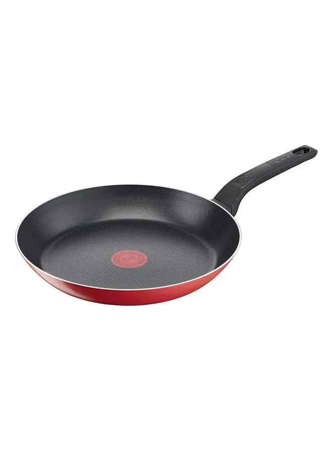 Pan 24 cm  100% Made in France  NonStick with Thermo Signal  Easy Clean B5720453 Red-1